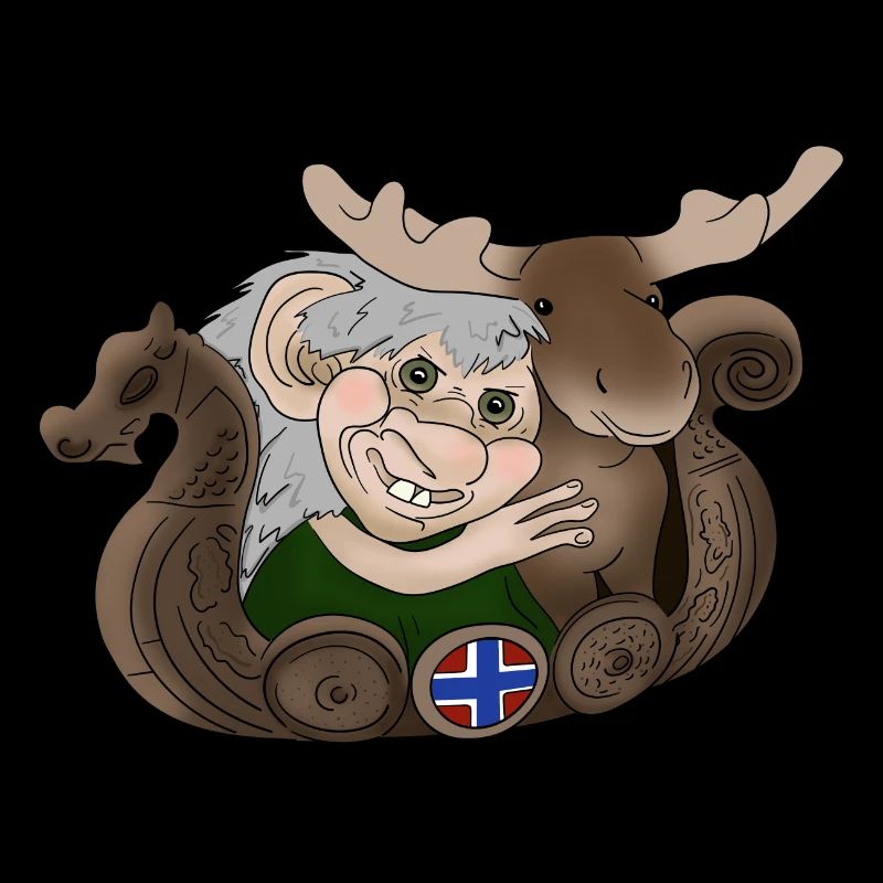 Norvège - Troll et Orignal