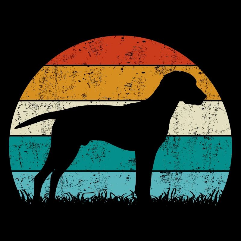 Plott Hound Plotthound Vintage Rétro