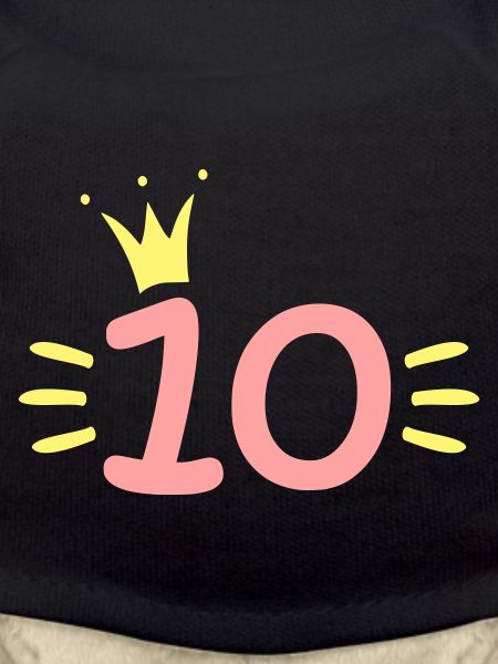 10th Birthday Crown