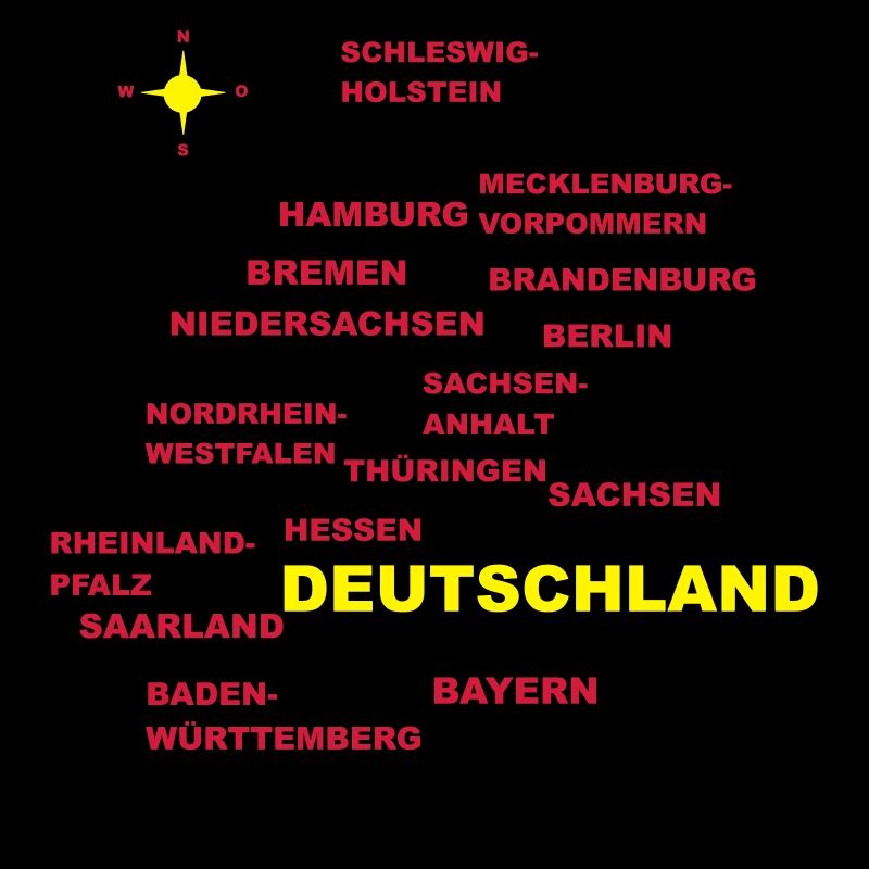 deutschland land karte