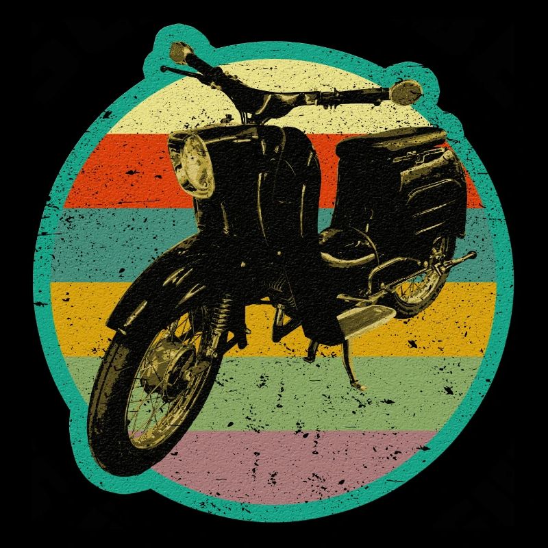 Moped Schwalbe retro Simmi