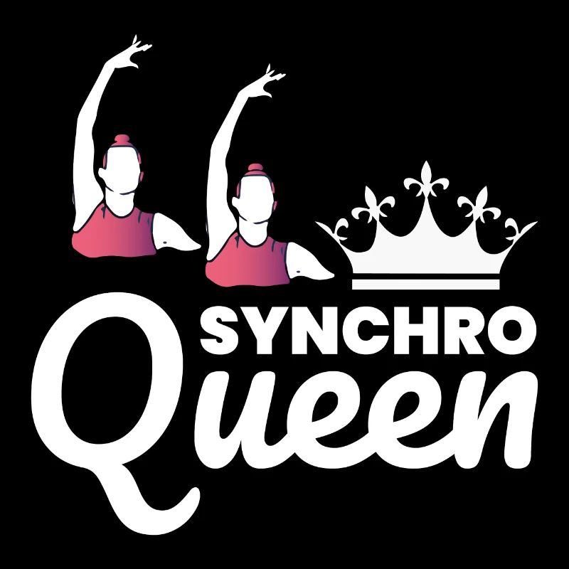 Synchro Schwimmer Synchronschwimmen Lustig
