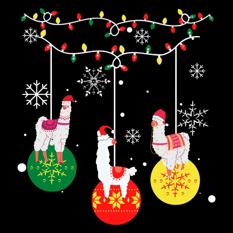 Alpaga Llama Noël