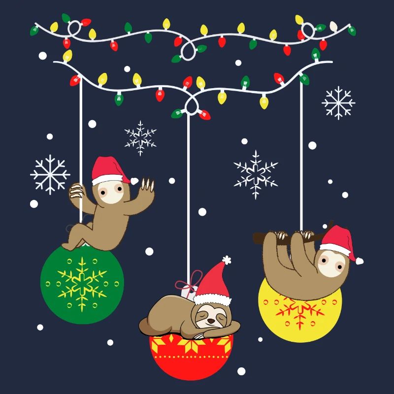 Sloth Christmas