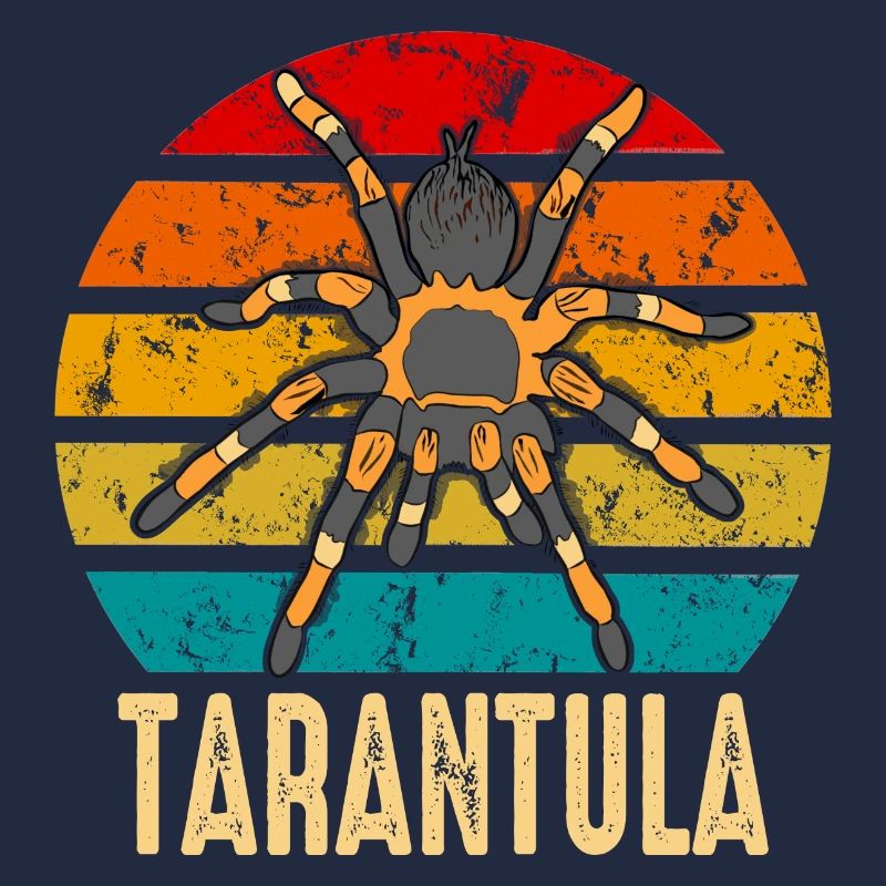 Retro Sunset Pet Tarantula Spider Owner