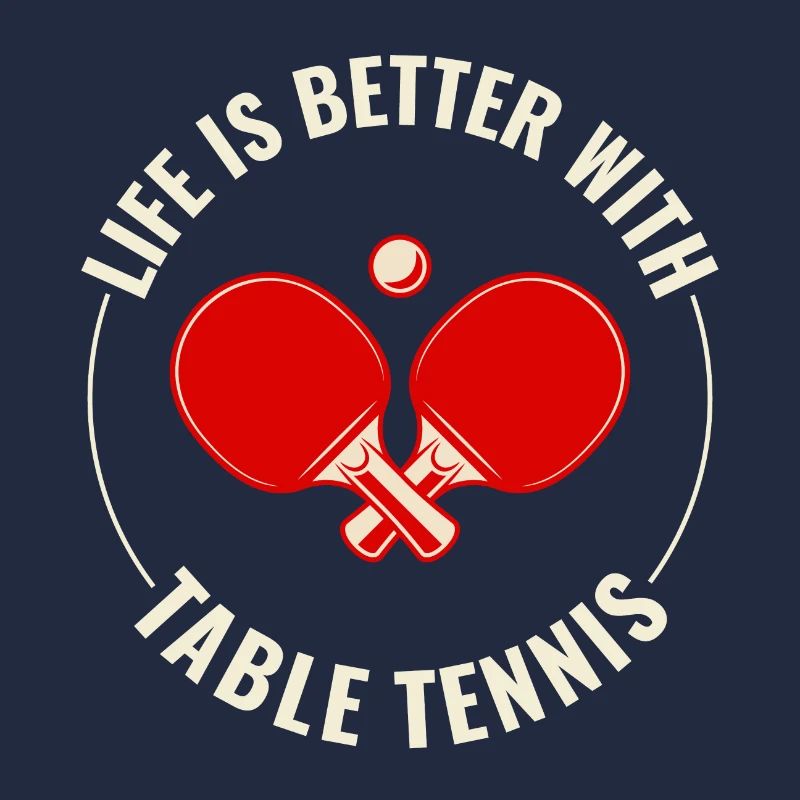 Ping Pong Master Entraîneur de Tennis de Table Paddle Player