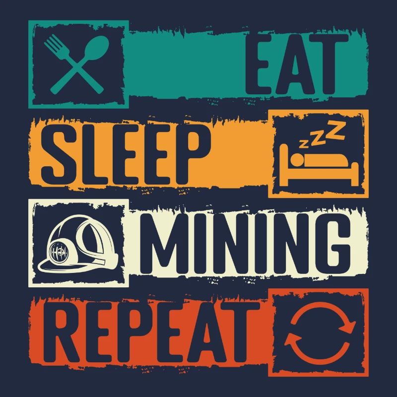 Miner Puits des mineurs souterrains