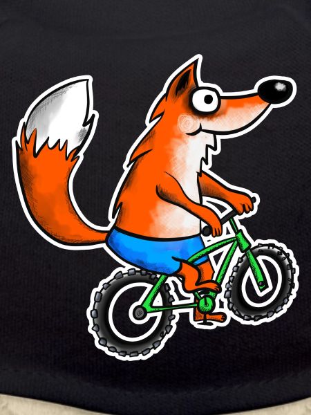 Renard avec VTT