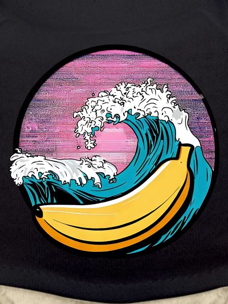 Surfing Banana Sunset