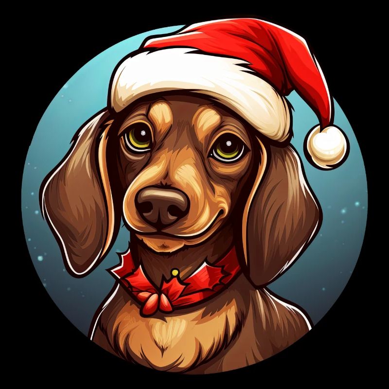 Dackel Weihnachten