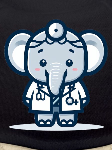 Cute Elephant Doctor
