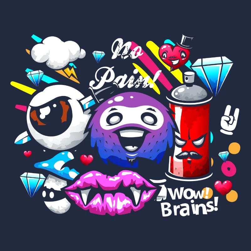 Graffiti Sprayer Boombox