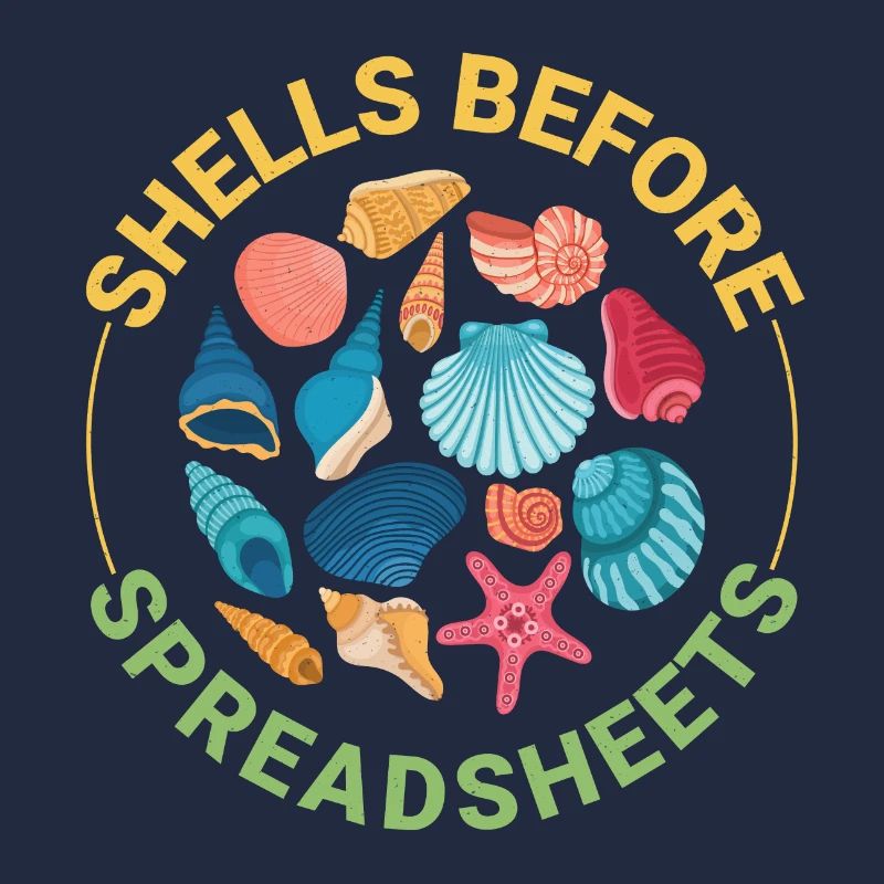 Seashells Collector Beachcomber Sea Shell Ocean