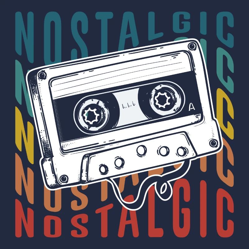 Cassette Retro 80s Legendary Hits