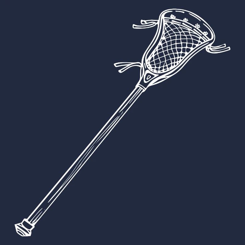 Lacrosseschläger Zeichnung