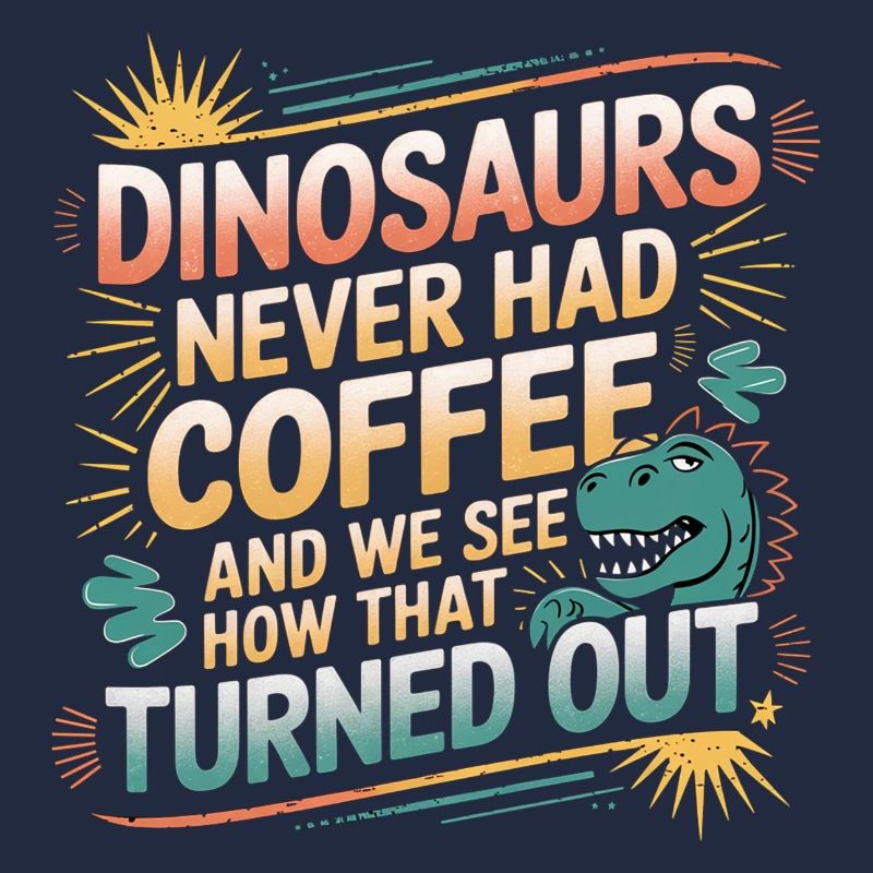 Dinosaurs Didn't Drink Coffee Look What Happened10
