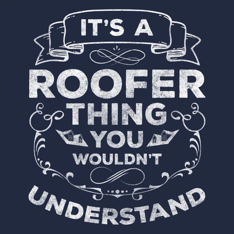 Roofer Construction Site Manager Hammer