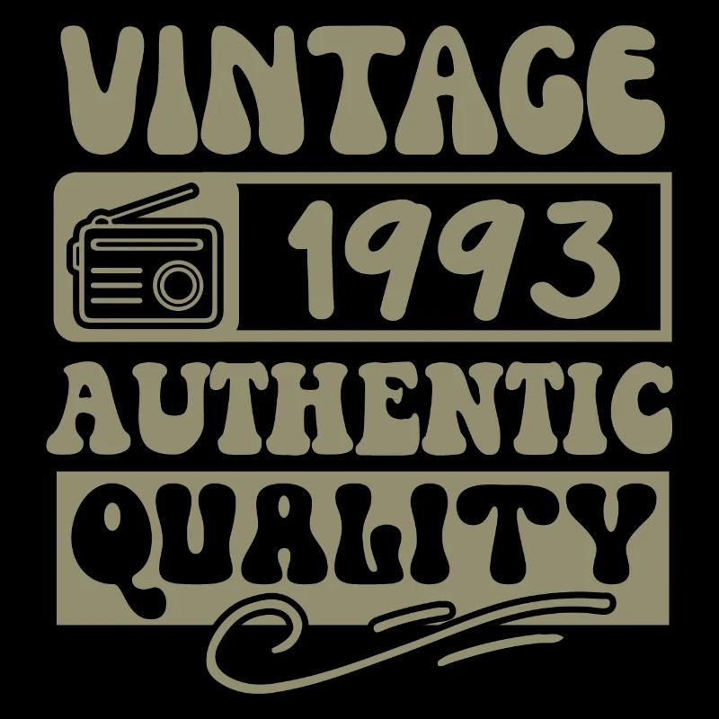 Authentic 1993 Vintage 1993 - Vintage 1993 Retro