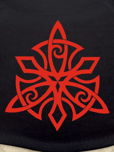 Ailes vikings rouges