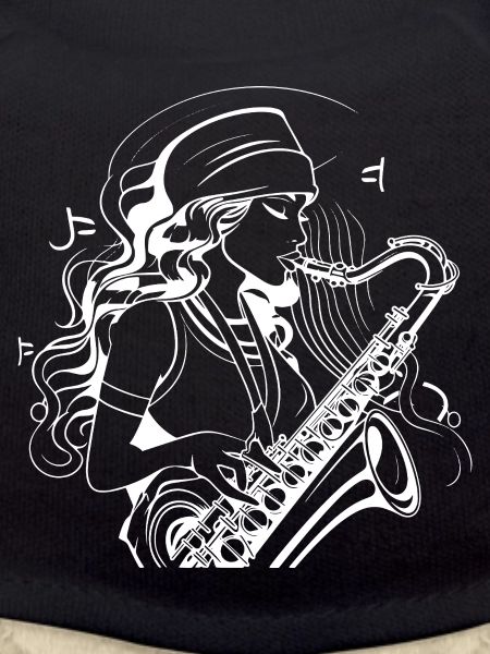 Saxophonist Sketch