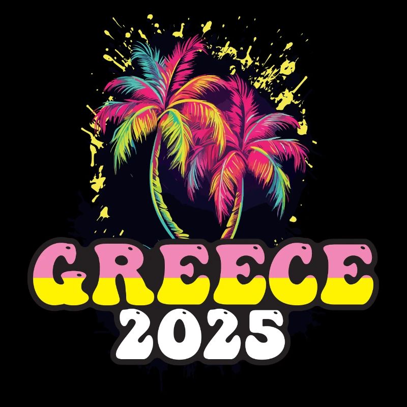 Grèce 2025 Palmiers de vacances