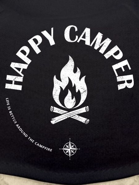 Campfire Flame Emblem Design
