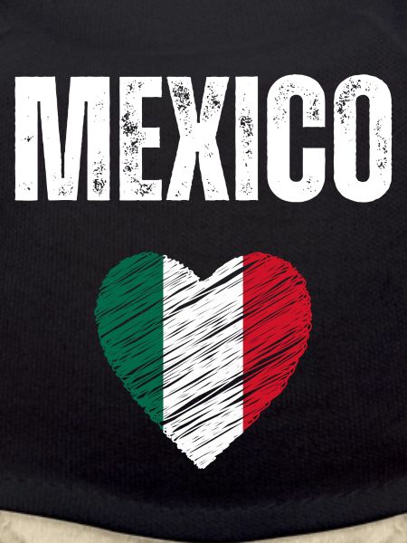 J’aime le Mexique, drapeau du Mexique