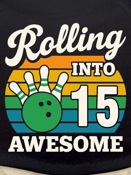 Retro Bowling 15th Birthday Celebration