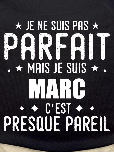 Marc: authentic, imperfect, top, perfection