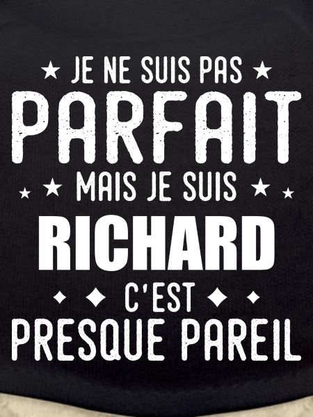 Richard: authentic, imperfect, top, perfection