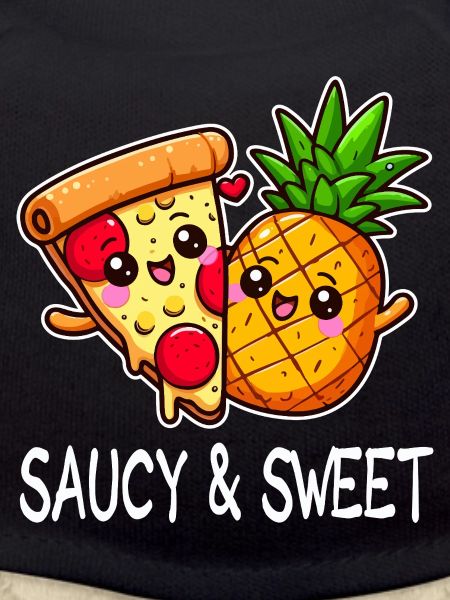 Kawaii Love Pineapple Pizza