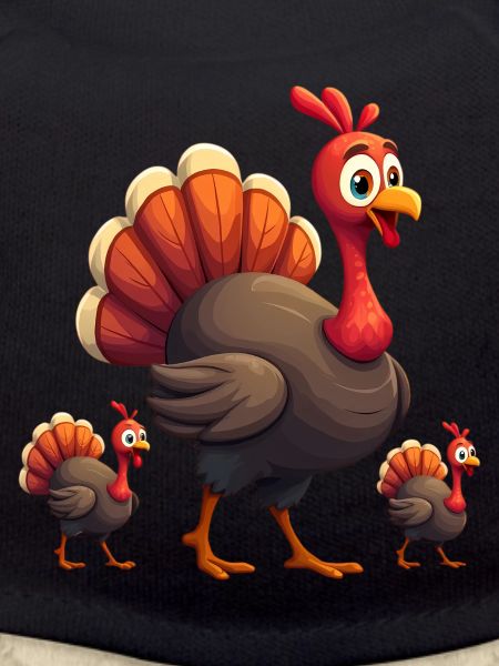 Bébé dinde de Thanksgiving