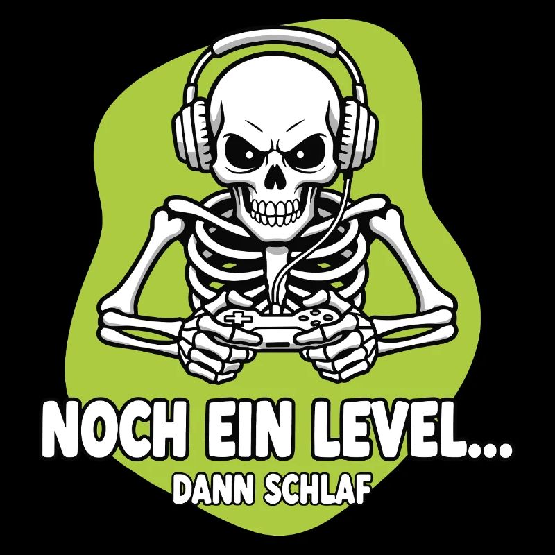 Gamer Skeleton Encore un Niveau
