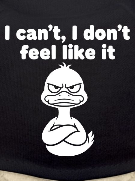 Lazy Ducks Saying Motif