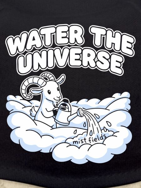 Water the universe