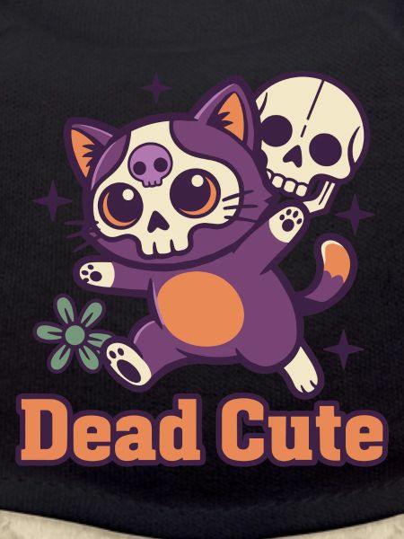 Dead Cute Cat Skeleton