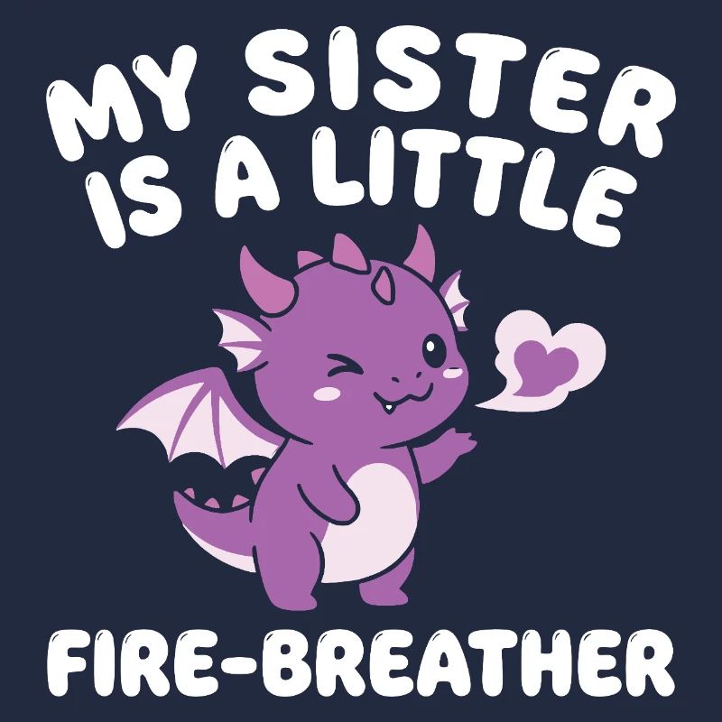 Bruder Drache Süßes Geschwisterchen