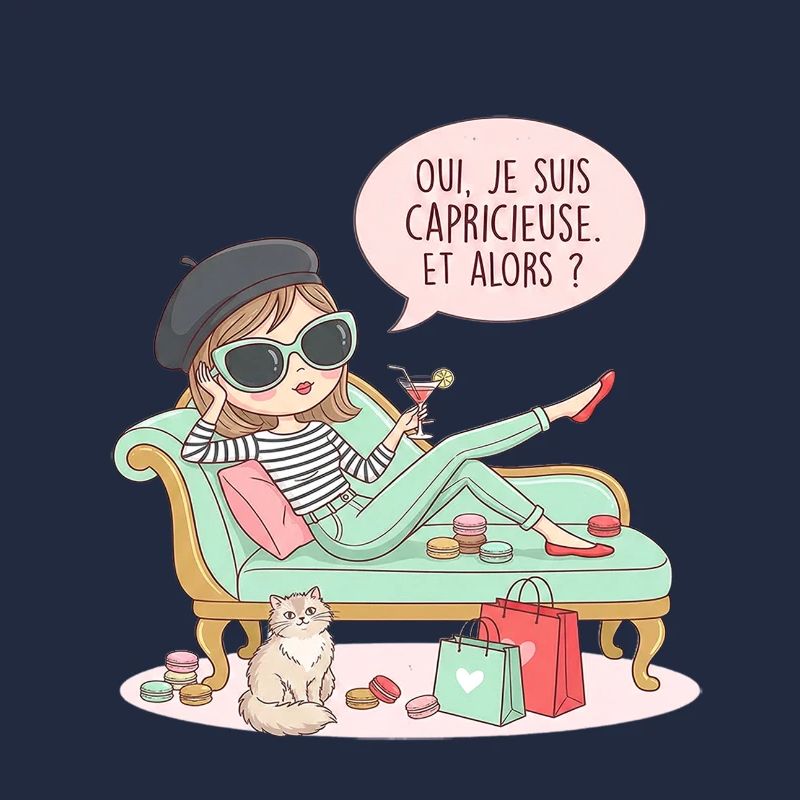 Ich bin launisch und so