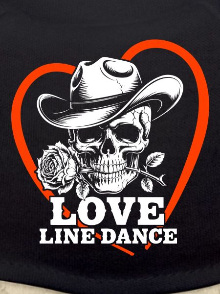 Love Line Dance Skull