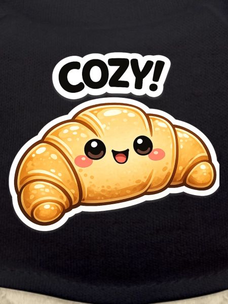 Cozy Croissant Kawaii