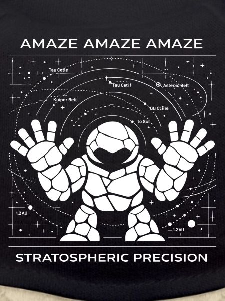 AMAZE Stratospheric Precision Rocky Astronaut
