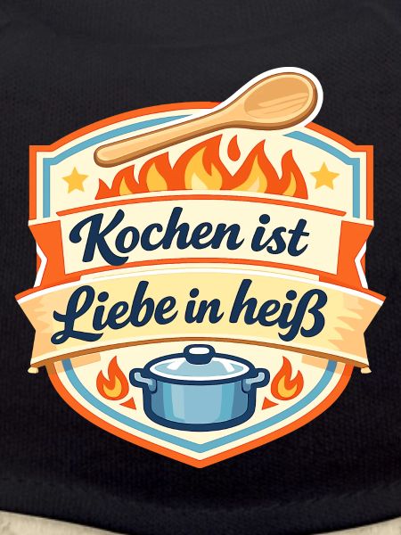 Küchenliebe im Flammenschild