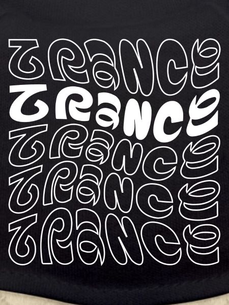 Pulsing Trance Typography