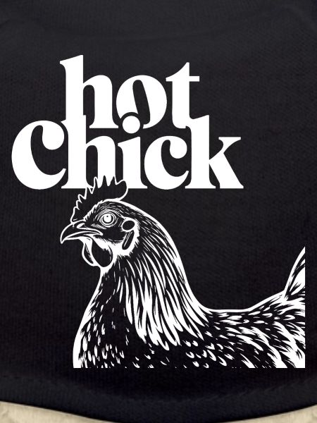 Hot Chick Retro Print