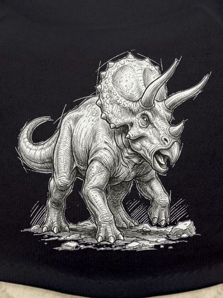 Triceratops Motiv Dinosaurier Urzeit Saurier