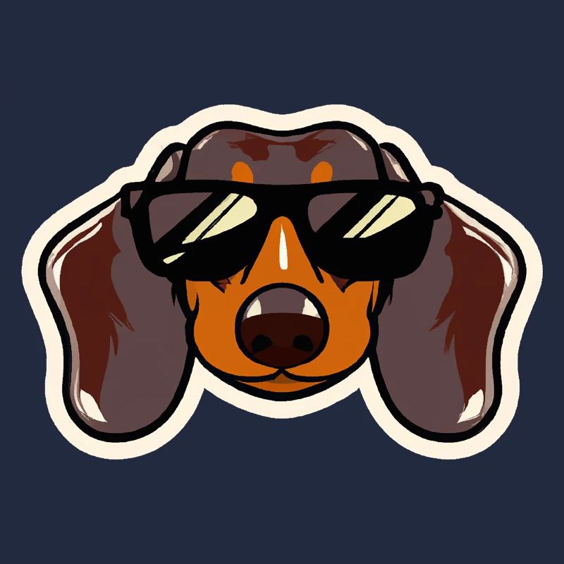 Retro Teckel Vacances Amoureux des chiens