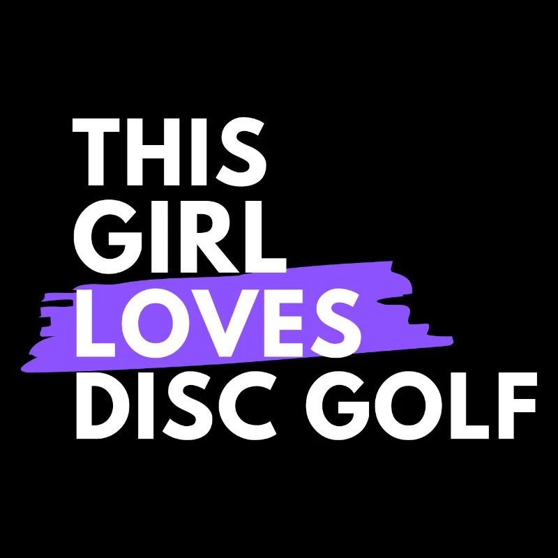 Cette fille adore le disc golf