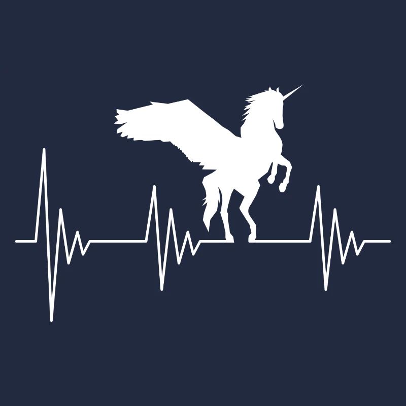 Einhorn Pferd EKG Herzfrequenz