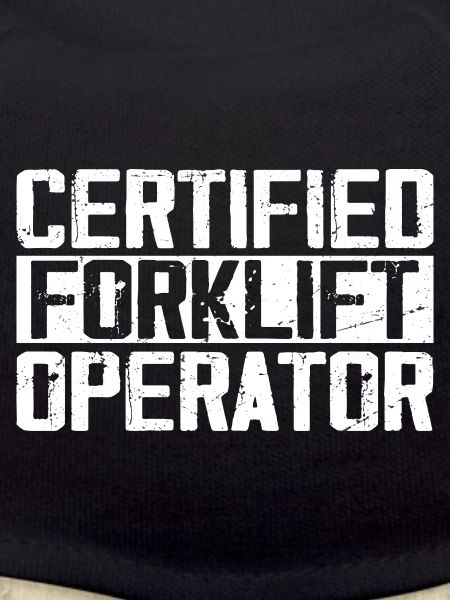 Certified Forklift Operator