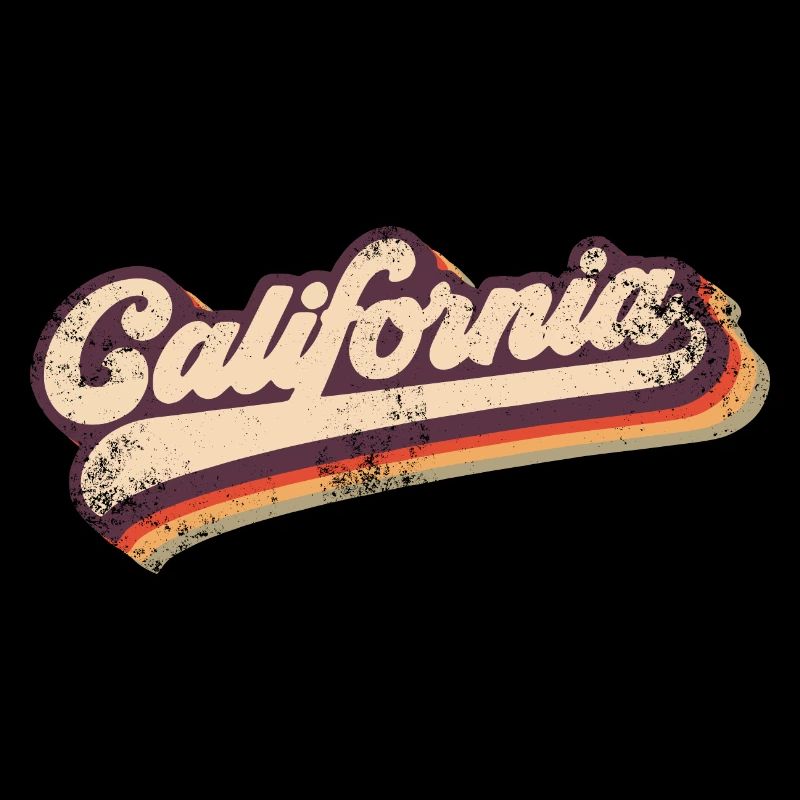Kalifornien Retro 80s